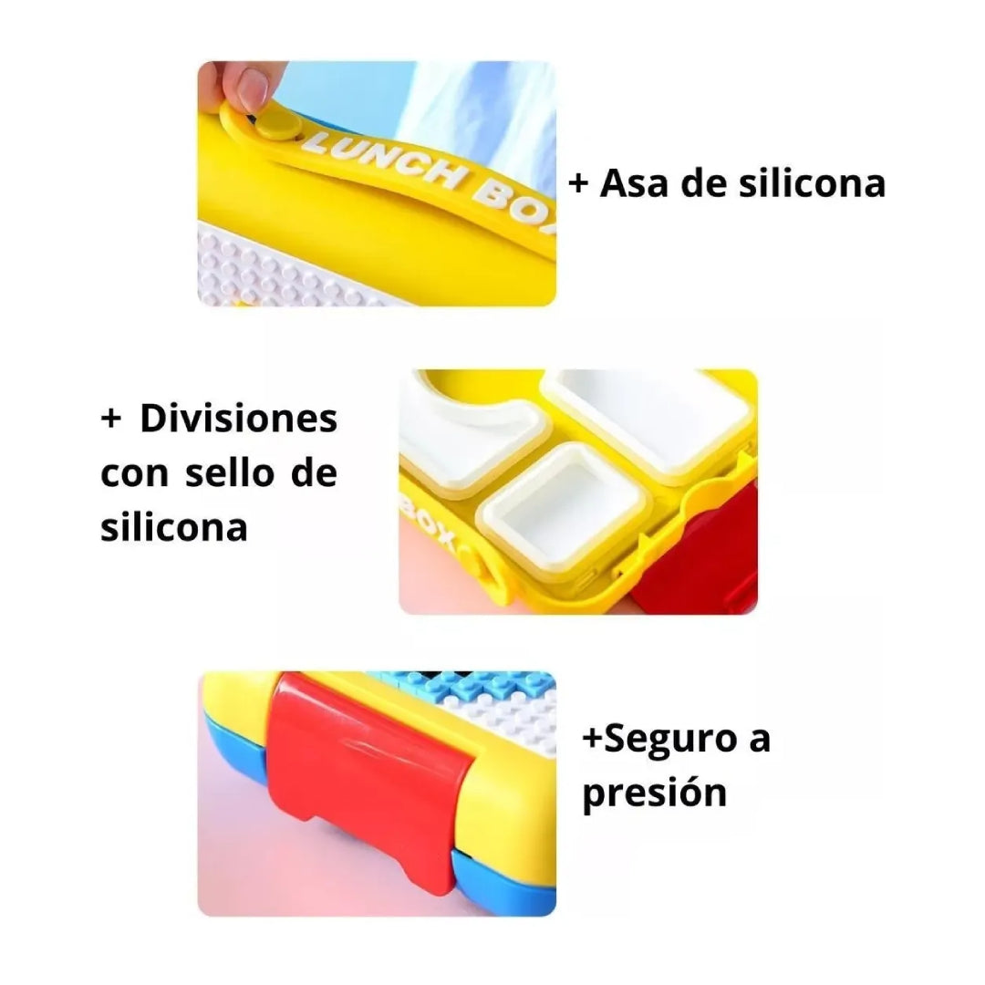 Fiambrera Lego Infantil Fichas